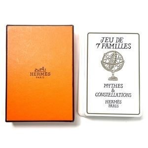Hermès Jeu de 7 FAMILLES Card Game